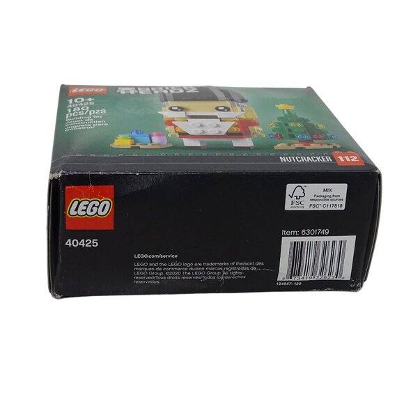Lego Brickheadz Nutcracker Set 40425 Building Toy 180 Pcs #112 Christmas SEALED - Picture 6 of 6